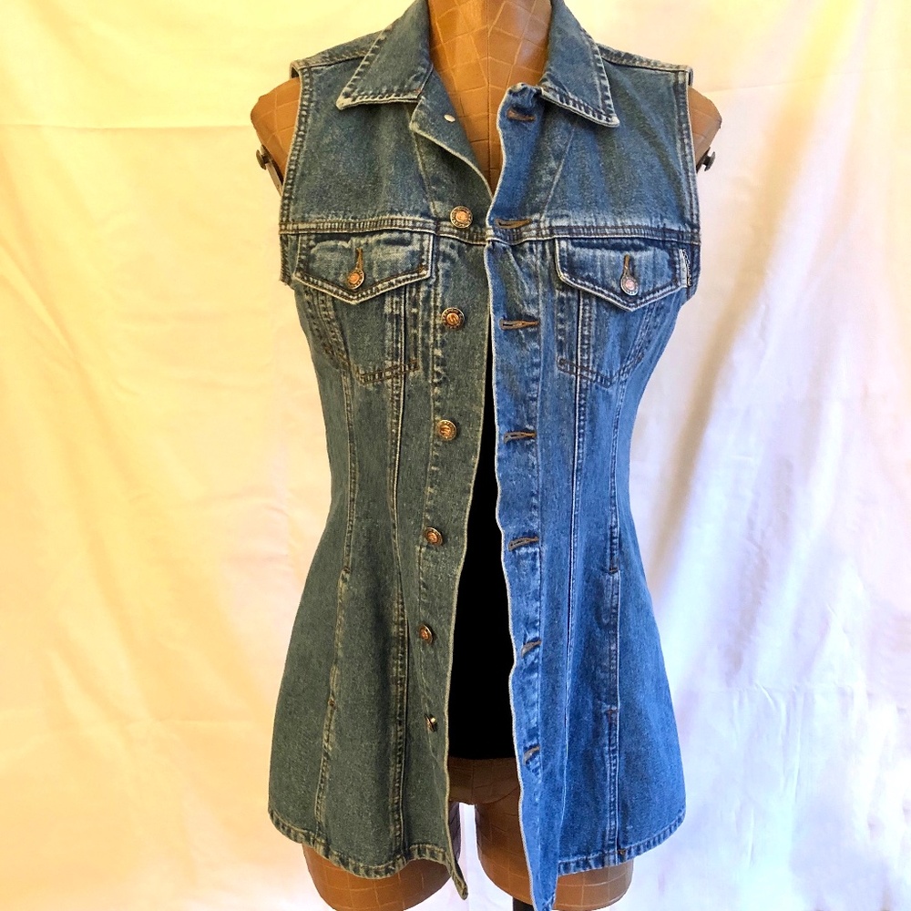 NWOT Squeeze Denim Button Down dress